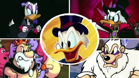 DuckTales Remastered All Bosses - YouTube