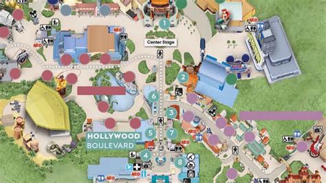 Hollywood Studios Map 2024 inf PDF and Printable Formats