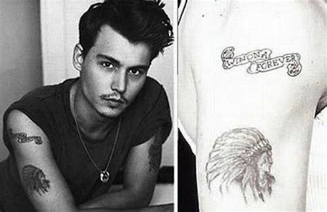 Details 92+ about johnny depp tattoo winona forever super hot - in.daotaonec