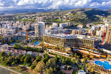 Elevated city view. Limassol, Cyprus | High-Quality Architecture Stock Photos ~ Creative Market