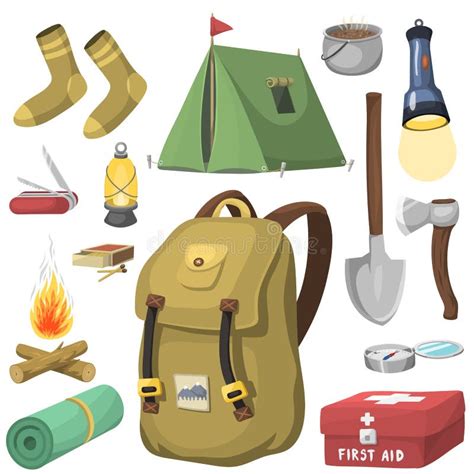 Camping Gear Clipart