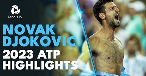 Novak Djokovic's 2023 ATP Highlight Reel