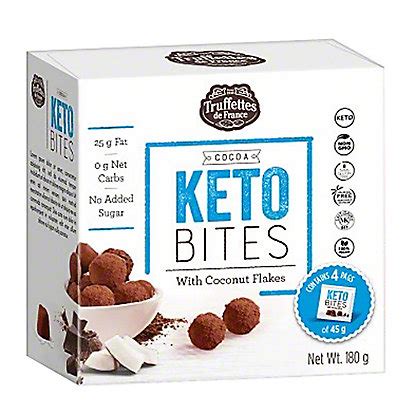 Truffettes De France Cocoa Keto Bites With Coconut Flakes, 6.35 oz | Central Market - Really ...