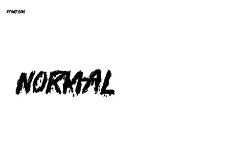 Normal - Free Font Download