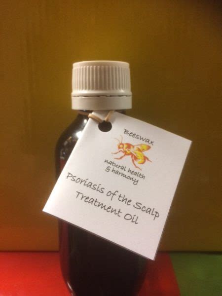 Psoriasis of the Scalp Oil 100ml | Beeswax Natural Health and Harmony