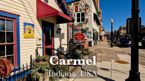 Carmel Indiana 🇺🇸 Walking Tour [4K | 60fps] - YouTube