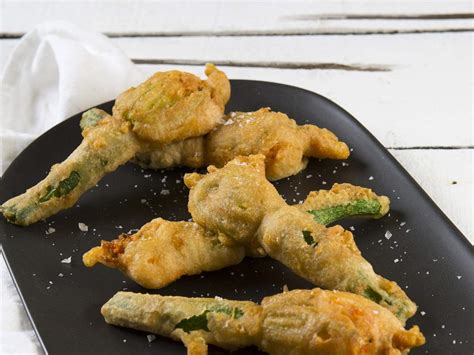 Zucchini Flowers with Ricotta and Lemon Zest Recipe | Maggie Beer