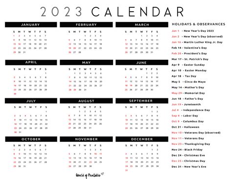 Memorial Day 2023 Calendar - Printable Template Calendar