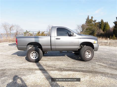 Lifted 2005 Dodge Ram 1500 Hemi Sport Standard Cab Pickup 2 - Door 5. 7l