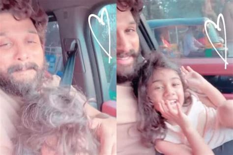 Allu Arjun Teases Daughter Arha, Plays With Her Hair In Adorable Video; Watch - News18