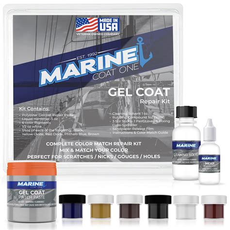 Gel Coat Repair Kit For Boats