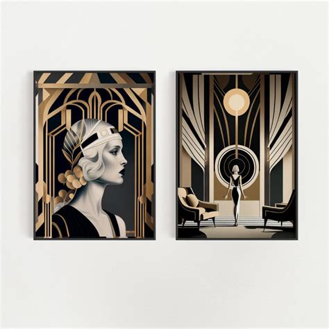 Art Deco Posters for a Roaring 20s Vibe