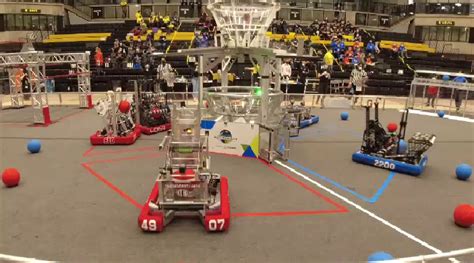 High school teams compete at FIRST Robotics Competition in Waterloo ...