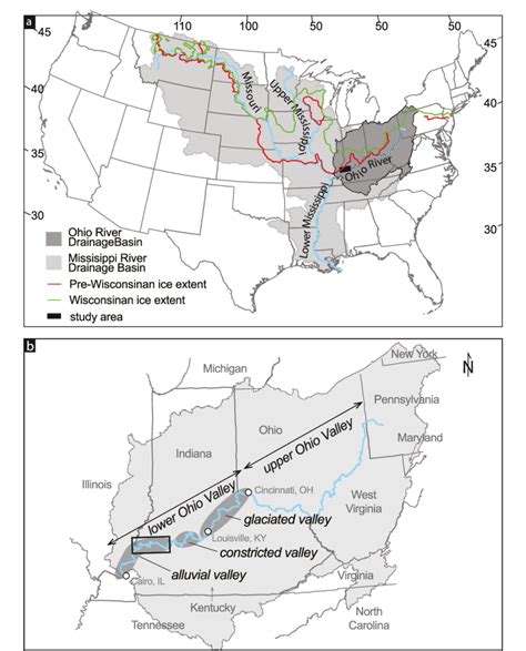 Ohio River Valley Map