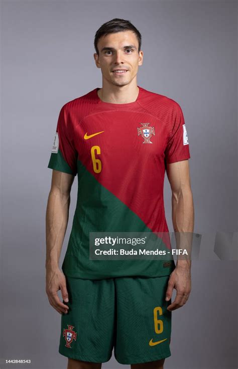 Joao Palhinha of Portugal poses during the official FIFA World Cup ...