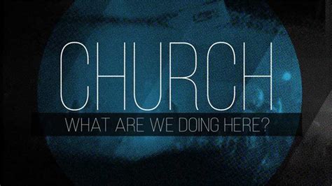 What Are We Doing Here? - Focal Point Ministries