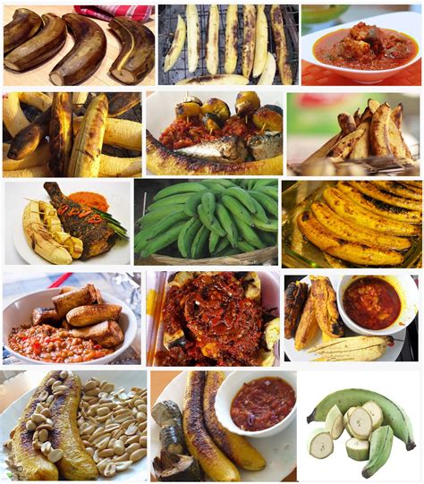 ALL AFRICAN DISHES: PLANTAIN RECIPES (ROASTED PLANTAIN)