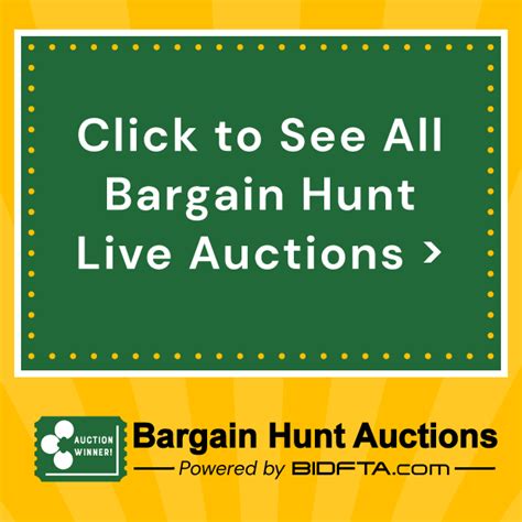 Bargain Hunt Online Auctions