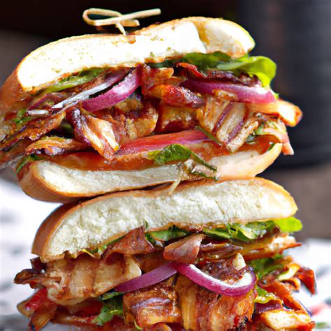 Mouthwatering Grilled Chicken Bacon Sandwich Recipe