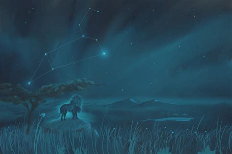 Leo Constellation Painting (Zodiac Set) by ShootingStarLogBook on ...