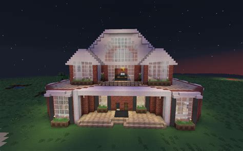 Classic Brick House Minecraft Map