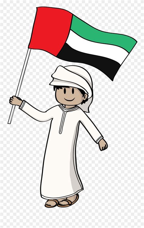 Dress Clipart Emirati - Flag Day Uae Png Transparent Png (#1880214 ...