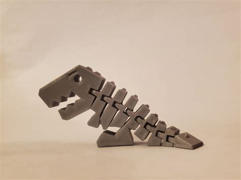 Flexi Rex 3D Printed Articulating T-rex Toy - Etsy