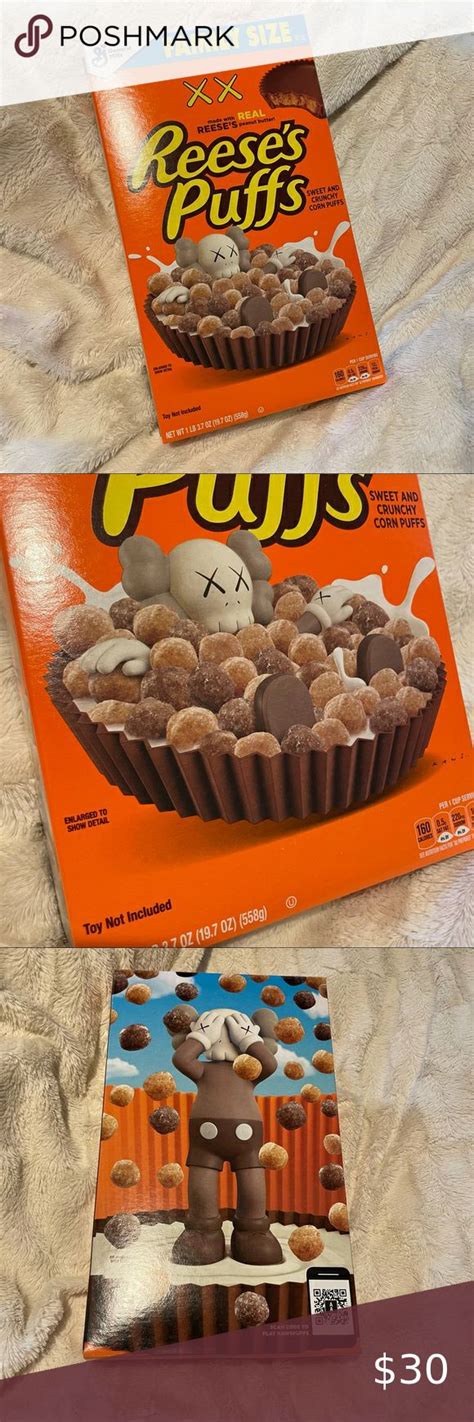 KAWS x Reese’s Puffs | Clothes design, Favorite, Reese