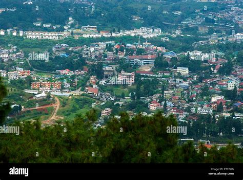 Aerial view of city ; Shillong ; Meghalaya ; India Stock Photo - Alamy