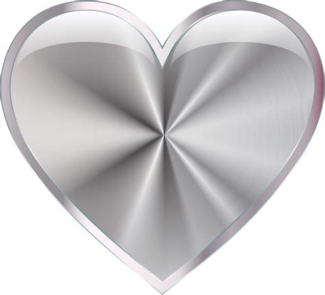 Free Heart Silver Cliparts, Download Free Clip Art, Free Clip Art on Clipart Library