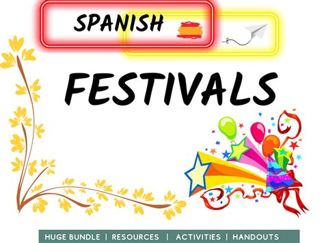 Spanish Festivals Celebrations | Teaching Resources