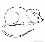 Resultado de imagen Para imagenes Ratones Colorear  Mouse sketch template
