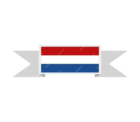 Premium Vector | Dutch flag