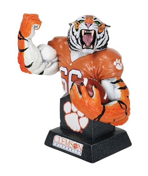 APR121788 - MX COLLECTIBLES CLEMSON TIGERS MASCOT BUST - Previews World