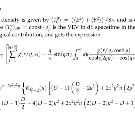 The dependence of the vacuum energy density, multiplied by 10 2 r D+1 ,... | Download Scientific ...