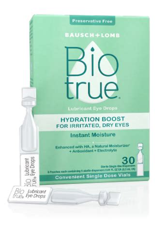 Biotrue® Hydration Boost Single Dose Vials Eye Drops, 30 ct - Kroger