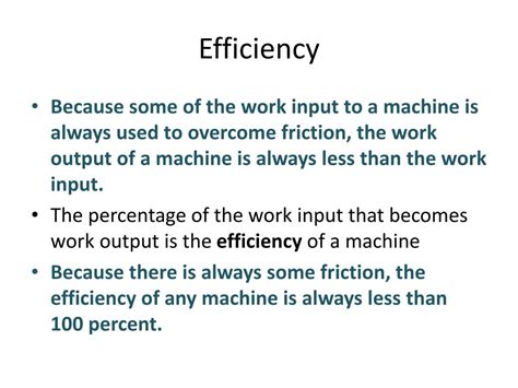 PPT - Mechanical Advantage and Efficiency PowerPoint Presentation, free download - ID:2925381