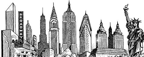 New York City Skyline Sketch | Email This BlogThis! Share to Twitter Share to… New York Drawing ...