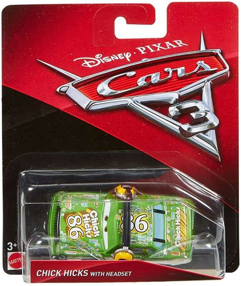 Mattel Disney / Pixar Cars Cars 3 Chick Hicks with Headset 1:55 Diecast Car