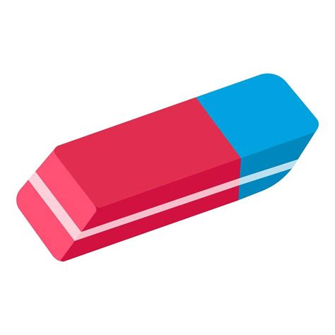 eraser cartoon vector object 4557509 Vector Art at Vecteezy