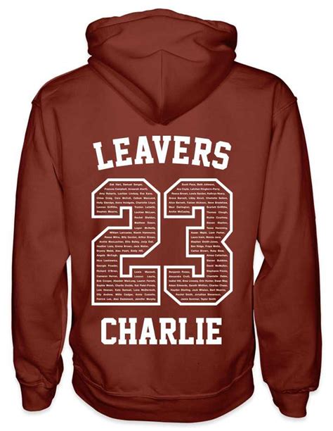 Leavers Hoodies 2023 by HoodieHut.co.uk