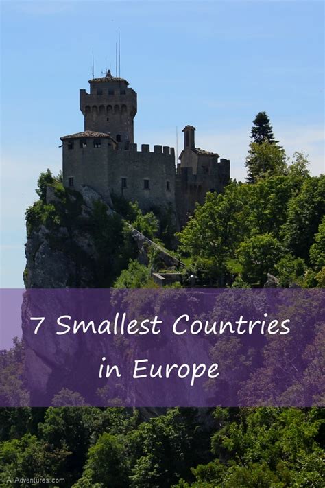 The 7 Smallest Countries in Europe | Ali's Adventures