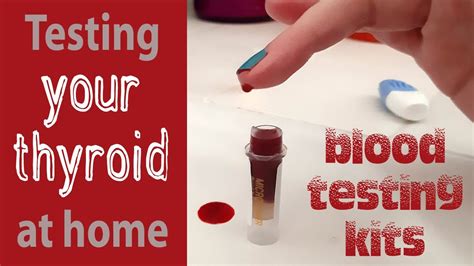 How to test your thyroid at home - easy home thyroid testing kit - YouTube