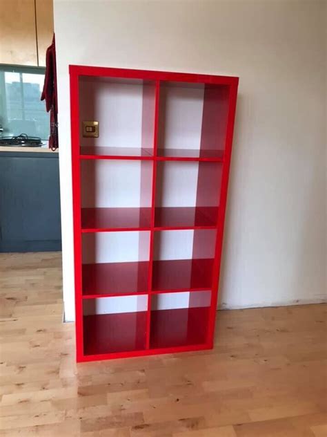 IKEA Kallax Bookshelf - Gloss Red | in Leeds, West Yorkshire | Gumtree