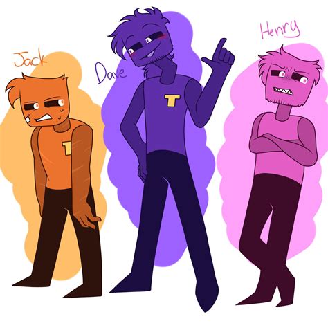 Dsaf characters in my style : r/fivenightsatfreddys