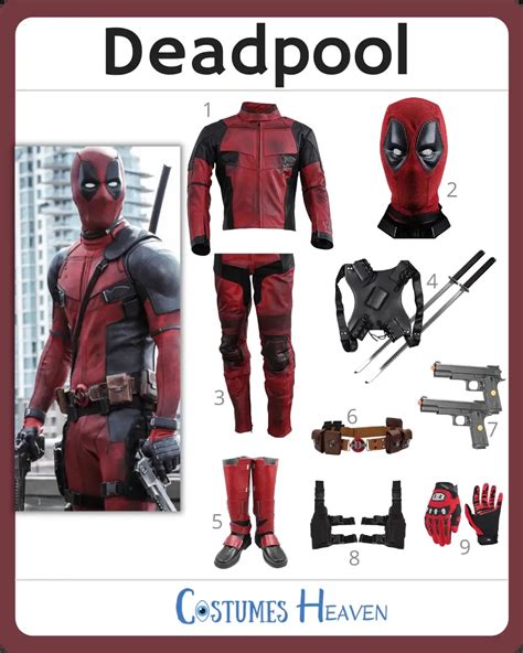 DIY Deadpool Costume Ideas 2024| Cosplay And Halloween Ideas