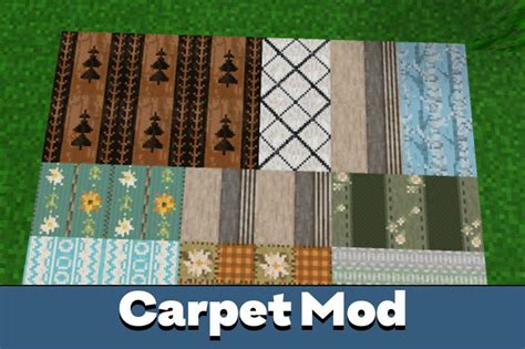 Download Carpet Mod for Minecraft PE - Carpet Mod for MCPE