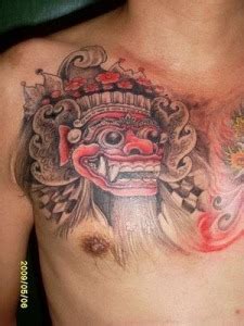 barong bali tattoo ~ Bali Crazy Tattoo Design