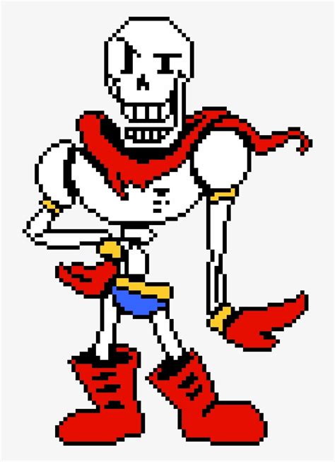 Papyrus Sprite - Awsome - Pacman - Undertale Papyrus Sprite Png - 750x1080 PNG Download - PNGkit