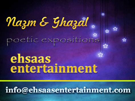 Ehsaas: Ghazals and Nazm